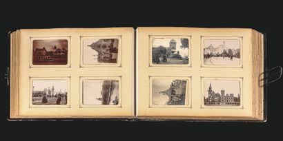 null UNIVERSAL EXHIBITION, PARIS 1900. ALBUM OF PHOTOGRAPHS OF THE WORLD EXHIBITION....