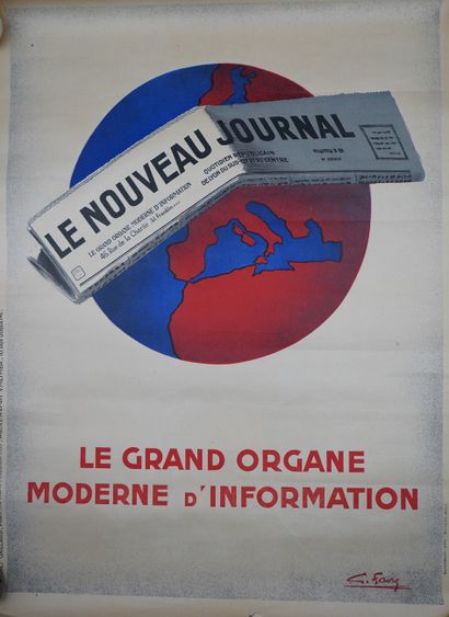 GEORGES FAVRE (1855-1938). Le Nouveau Journal,...