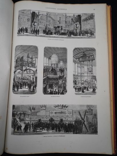 null EXPOSITION UNIVERSELLE, PARIS 1867. Grand Album de l’Exposition Universelle,...