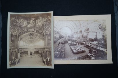 null EXPOSITIONS UNIVERSELLES, PARIS 1889 ET 1900
Exposition de 1889. Galerie des...