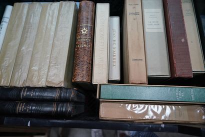null Réunion de livres reliés et brochés : Raoul Ponchon ; Mac Orlan ; E. A Poe …...