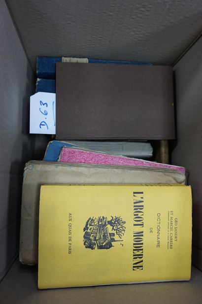 null Réunion de livres reliés et brochés, dont Voyage en Suède … On joint Ccasablanca...