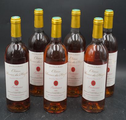 Six bouteilles, Château Romer du Hayot, Sauternes,...