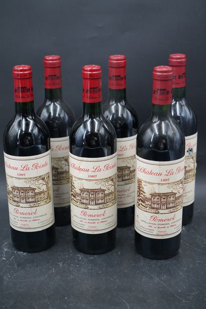 Six bouteilles, Château Lapointe, Pomerol,...