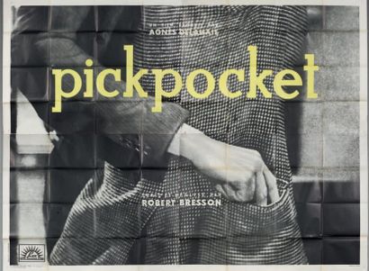 null Pickpocket. Film. 1959. Affiche. Fra. Ill. BRESSON. Imp. GAILLARD. Dist. LUX....