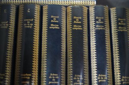 null Important lot de livres reliés : Littérature et Histoire (reliure des années...