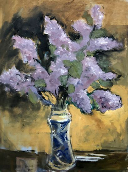 null RAYMOND PARGAMIN (1915 - 2010)

. Bouquet de lilas, Bouquet d’anémones . Deux...