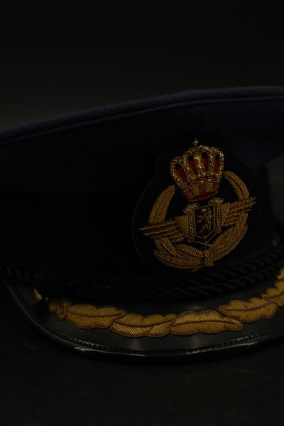 null Belgique, casquette de colonel de l'Armée de l'Air.
