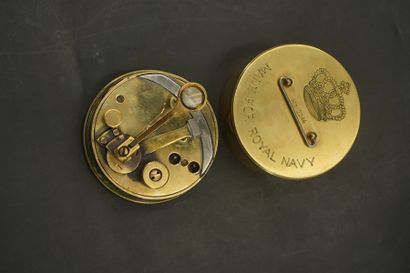 null STANLEY LONDON MKI, 1941, sextant de poche en laiton, no 2244, made for Royal...
