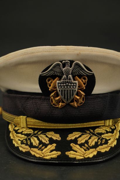 null USA, casquette d'amiral de la flotte.