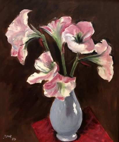 null RAYMOND PARGAMIN (1915 - 2010)

. Bouquet de fleurs dans un vase. 

Huile sur...