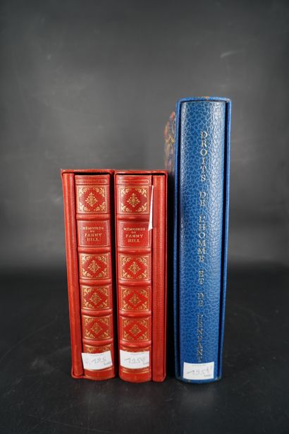 null Réunion de trois volumes

Cleland John, Mémoires de Fanny Hill, éditions de...