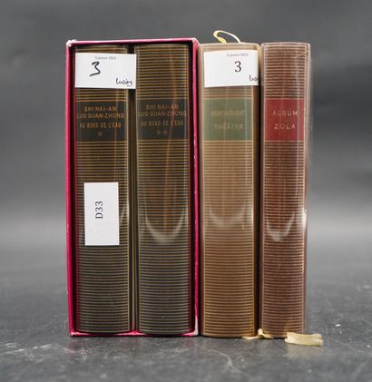 LA PLEIADE. Réunion de quatre volumes, Shi...