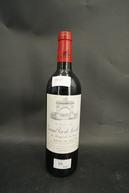 null Bouteille Saint Julien, 1998, Grand Vin de Léoville du Marquis de Las Cases....