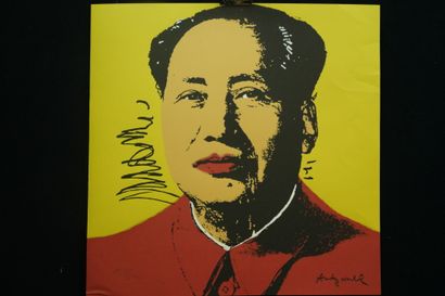 null Andy WARHOL (1928-1987) d’après
Mao
Estampe en couleur signée dans la planche...