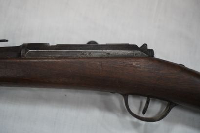 null MILITARIA. Fusil modèle 1874, date de sortie 1886, avec une baguette. En l'état,...