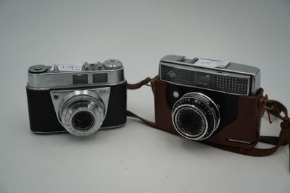 null Deux appareils photo comprenant : Kodak Retinette IA et AGFA SILETTE RECORD...