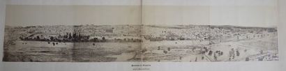 Hammerschmidt ? Hammerschmidt ?
Jerusalem années 1860
Vue panoramique de Jérusalem 
Grand...