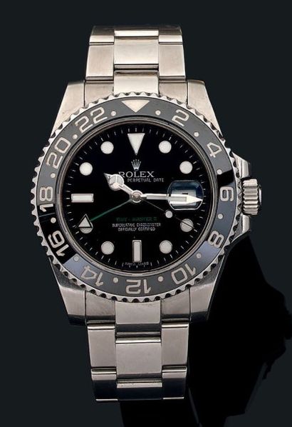 ROLEX Oyster Perpetual Date. GMT Master II.
MONTRE BRACELET chronomètre d'homme en...