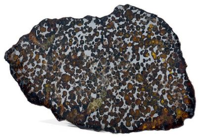 null SPRINGWATER Pallasite
Tranche fragmentée
Première découverte au Canada en 1931...