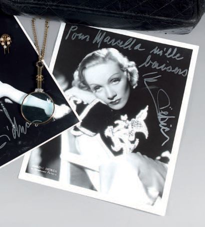 null PARAMOUNT PICTURES
Portrait de marlène Dietrich.
Photographie, avec dédicace...