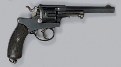 null * Revolver système Abadie modèle 1886, fabrication de L. Soleil à Liège, simple...