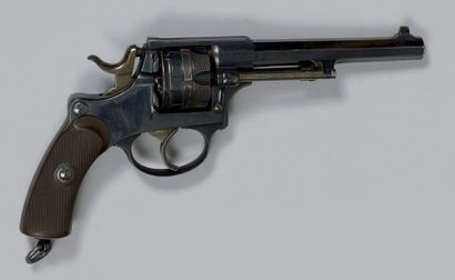 null *Revolver d'officier Warnant et Schmidt modèle 1878, simple et double action,...