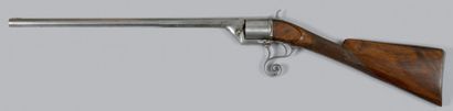 null * Revolver carabine à percussion centrale de type 1854, simple action, canon...