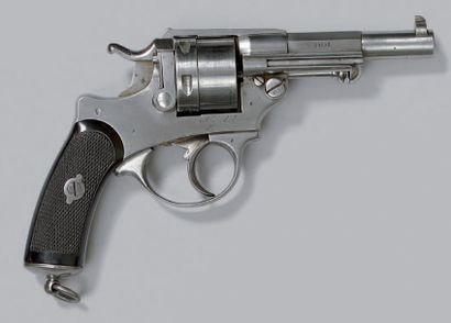 null * Rare revolver modèle 1873 premier type, simple et double action, calibre 11...