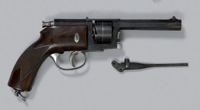 null * Revolver d'officier Dreyse-Kufahl modèle 1863, double action, percussion à...
