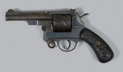 null * Revolver Mauser modèle 1878 dit "Zig-Zag", simple action, brisure du canon...