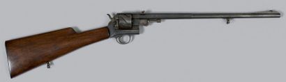 null * Très rare carabine revolver Mauser modèle 1878 deuxième type, dite "Zig-Zag",...