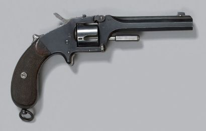 null *Revolver à brisure de type Smith & Wesson, saxon, modèle 1873, simple action,...