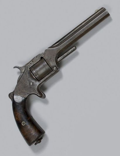 null * Revolver à brisure de type Smith & Wesson, saxon, modèle 1873, simple action,...