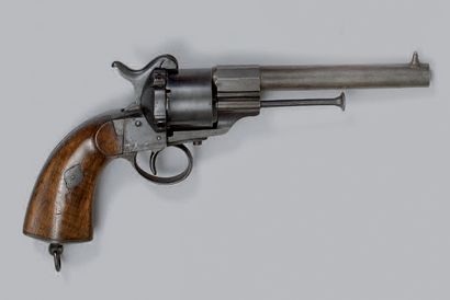 null * Revolver à broche, système Lefaucheux, modèle 1858 N, simple action, fabrication...