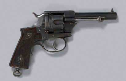 null * Variante civile d'un revolver de type 1870 de marine "allégée", simple et...