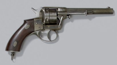 null * Revolver Lefaucheux modèle 1869 d'essai premier type, simple et double action,...