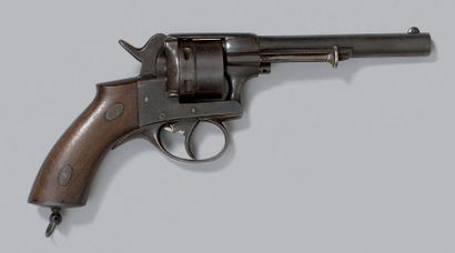 null * Revolver Lefaucheux modèle 1869 d'essai deuxième type, simple et double action,...