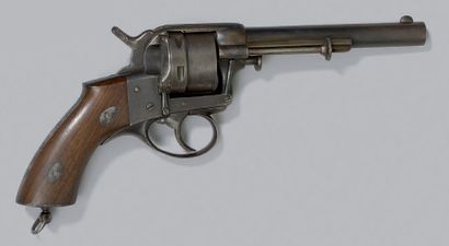 null * Revolver Lefaucheux modèle 1869 d'essai premier type, variante, chien plus...