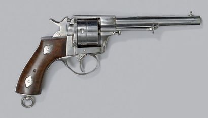 null * Revolver Lefaucheux modèle 1869 d'essai dernier type, simple et double action,...