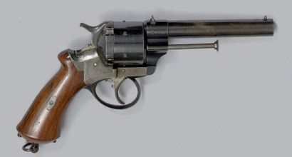 null * Revolver Lefaucheux, modification du modèle 1862 à broche, triple action,...