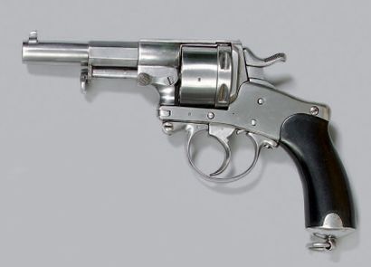 null * Revolver Chamelot Delvigne type 1872, simple et double action, canon marqué:...
