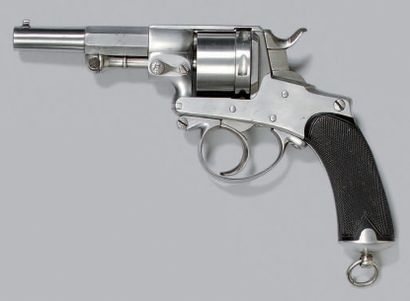 null * Revolver Chamelot Delvigne type 1872, simple et double action, calibre 9 mm;...