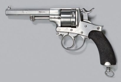 null * Revolver Chamelot Delvigne type 1872, fabriqué par Pirlot frères, simple et...