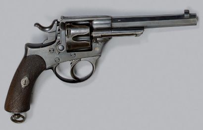 null * Revolver système Chamelot Delvigne et Schmidt modèle 1872/78, simple et double...