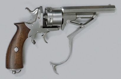 null * Revolver Galand à extracteur automatique modèle 1868 premier type, simple...