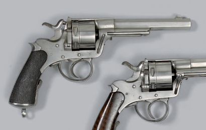 null * Revolver Galand de guerre modèle 1872 premier type, simple et double action,...