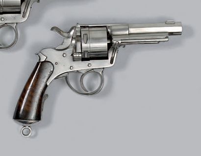null * Revolver Galand de guerre modèle 1872 type commission, simple et double action,...
