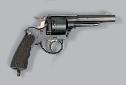 null * Revolver Galand modèle de guerre 1872 dernier type, chien rebondissant, simple...