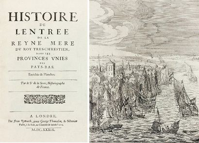 LA SERRE (Jean PUGET DE) Histoire de l'Entree de la Reyne Mere dv Roy Tres-Chrestien,...
